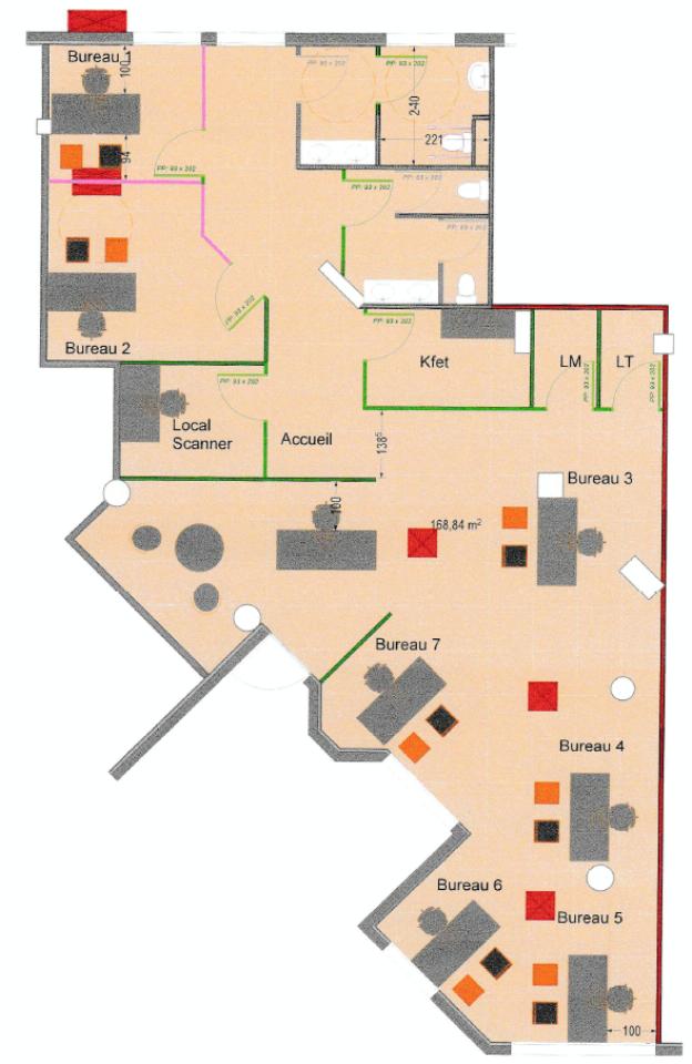 Bureau Toulouse 169m² Location bureau Toulouse Haute-Garonne OLBUR2530274 14